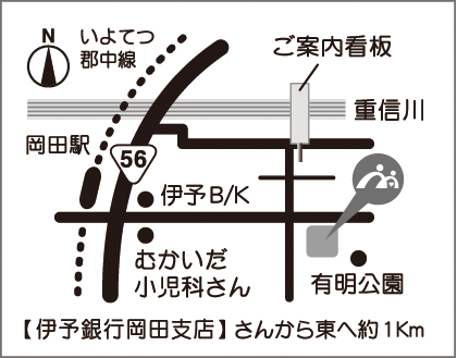 松野内科クリニック略地図